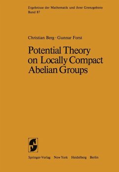 Potential theory on locally compact Abelian groups Christian Berg, Gunnar Forst. Ergebnisse der Mathematik und ihrer Grenzgebiete (1932-1942) 87; Ergebnisse der Mathematik und ihrer Grenzgebiete Neue Folge 87; Ergebnisse der Mathematik und ihrer Grenzgebiete. Neue Folge (1955-) 87. Potential theory on locally compact Abelian groups Christian Berg, Gunnar Forst. Ergebnisse der Mathematik und ihrer Grenzgebiete (1932-1942) 87; Ergebnisse der Mathematik und ihrer Grenzgebiete Neue Folge 87; Ergebnisse der Mathematik und ihrer Grenzgebiete. Neue Folge (1955-) 87.