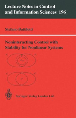 Noninteracting Control with Stability for Nonlinear Systems - Battilotti, Stefano