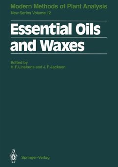 Essential Oils and Waxes (Molecular Methods of Plant Analysis)