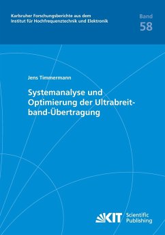 Systemanalyse und Optimierung der Ultrabreitband-Übertragung - Timmermann, Jens