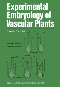 Experimental Embryology of Vascular Plants. - Johri, B. M.