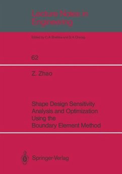 Shape Design Sensitivity Analysis and Optimization Using the Boundary Element Method - Zhao, Zhiye