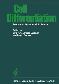 Cell Differentiation. Molecular Basis and Problems - Nover, L., W. Berg G. Butschak u. a.