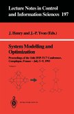 System Modelling and Optimization