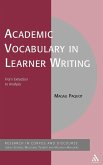 Academic Vocabulary in Learner Writing