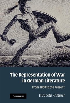 Cover The Representation of War in German Literature