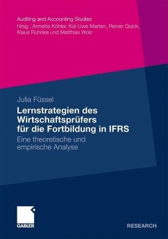 Lernstrategien des Wirtschaftsprüfers für die Fortbildung in IFRS - Füssel, Julia