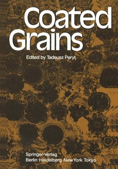 Coated grains.