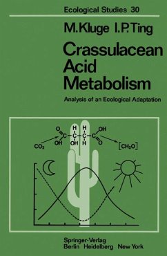 Crassulacean acid metabolism., Analysis of an ecolog. adaption.