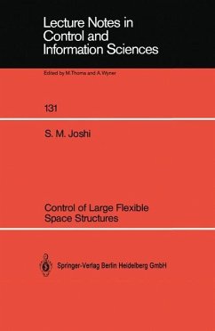 Control of Large Flexible Space Structures - Joshi, Suresh M.