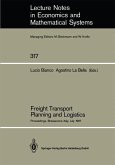 Freight Transport Planning and Logistics