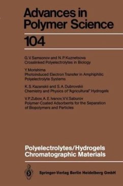 Polyelectrolytes Hydrogels Chromatographic Materials