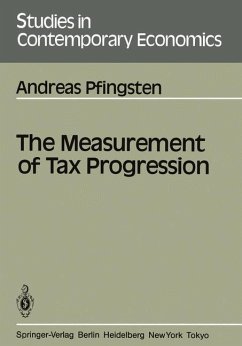 The Measurement of Tax Progression - Pfingsten, Andreas