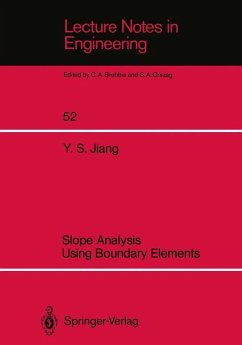 Slope Analysis Using Boundary Elements - Jiang, Yansheng