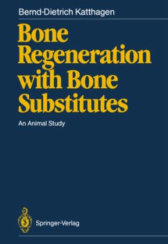 Bone Regeneration with Bone Substitutes - Katthagen, Bernd-Dietrich