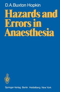 Hazards and Errors in Anaesthesia - Hopkin, D. A. B.