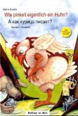 Wie pinkelt eigentlich ein Huhn?, Deutsch-Russisch, m. Audio-CD