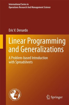 Linear Programming and Generalizations - Denardo, Eric V.