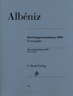 3 Improvisationen 1903 (+CD) für Klavier