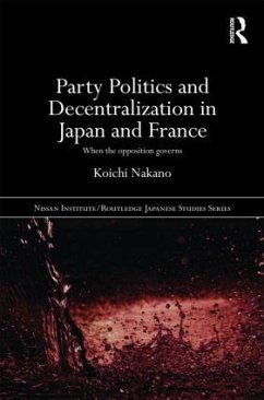 Party Politics and Decentralization in Japan and France - Nakano, Koichi