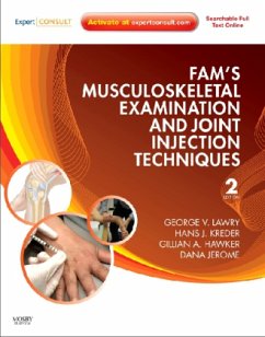 Cover Fam's Musculoskeletal Examination and Joint Injection Techniques