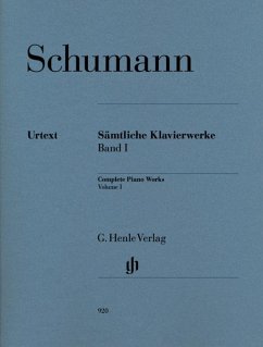 Sämtliche Klavierwerke 1 - Schumann, Robert