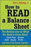 How to Read a Balance Sheet: The Bottom Line on What You Need to Know about Cash Flow, Assets, Debt, Equity, Profit...and How It All Comes Together