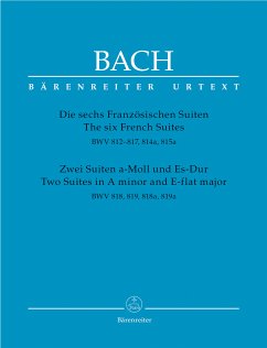 Cover Die sechs Französischen Suiten/Zwei Suiten in a-Moll und Es-Dur BWV 812-819