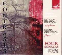 Contrasts-Werke Für Saxophon & Klavier - Kolesov,Sergey/Grinevich,Elena Contrasts-Werke Für Saxophon & Klavier - Kolesov,Sergey/Grinevich,Elena