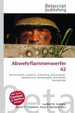 Abwehrflammenwerfer 42 Cover Abwehrflammenwerfer 42