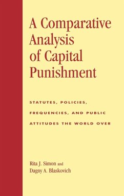 A Comparative Analysis of Capital Punishment - Simon, Rita J.; Blaskovich, Dagny A.