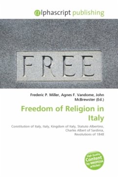 Freedom of Religion in Italy