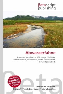 Abwasserfahne