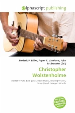 Cover Christopher Wolstenholme