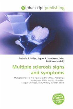 Multiple sclerosis signs and symptoms