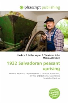 1932 Salvadoran peasant uprising