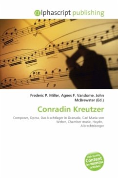 Conradin Kreutzer Cover Conradin Kreutzer