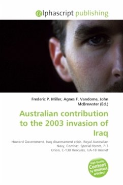 Australian contribution to the 2003 invasion of Iraq