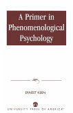 A Primer in Phenomenological Psychology