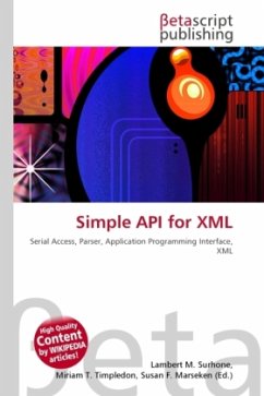 Simple API for XML