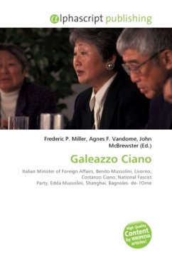 Cover Galeazzo Ciano