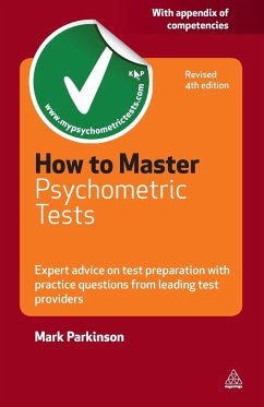How to Master Psychometric Tests - Parkinson, Mark
