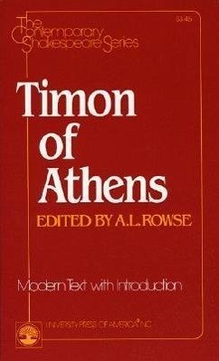 Timon of Athens - Rowse, Alfred Leslie