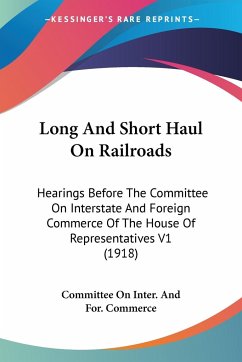 Long And Short Haul On Railroads