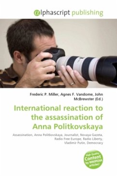 International reaction to the assassination of Anna Politkovskaya