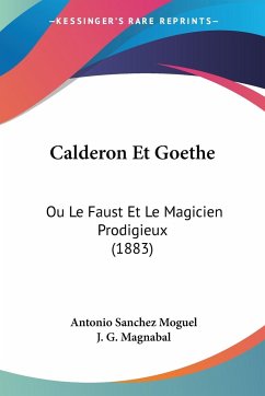 Calderon Et Goethe