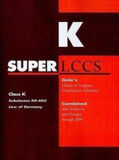 SUPERLCCS Class K: Subclasses KK-KKC Law of Germany