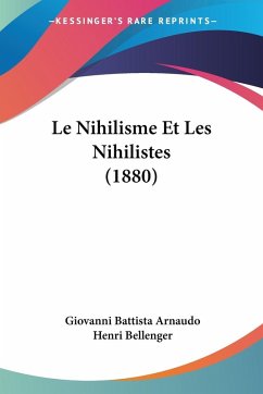 Cover Le Nihilisme Et Les Nihilistes (1880)