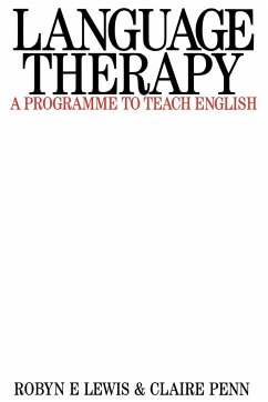 Language Therapy - Lewis, Robyn; Penn, Clare