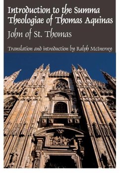 Intro Summa Theologiae Thomas Aquinas - St. Thomas, John Of; Poinsot, John